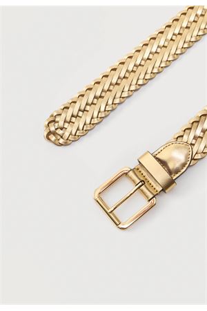 Lthr Brd Blt-Belt-Medium-Braided Mtllc Lthr LAUREN RALPH LAUREN | Cintura | 412P06090001